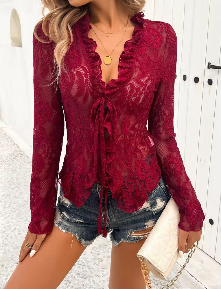 The Lace Authority Blouse